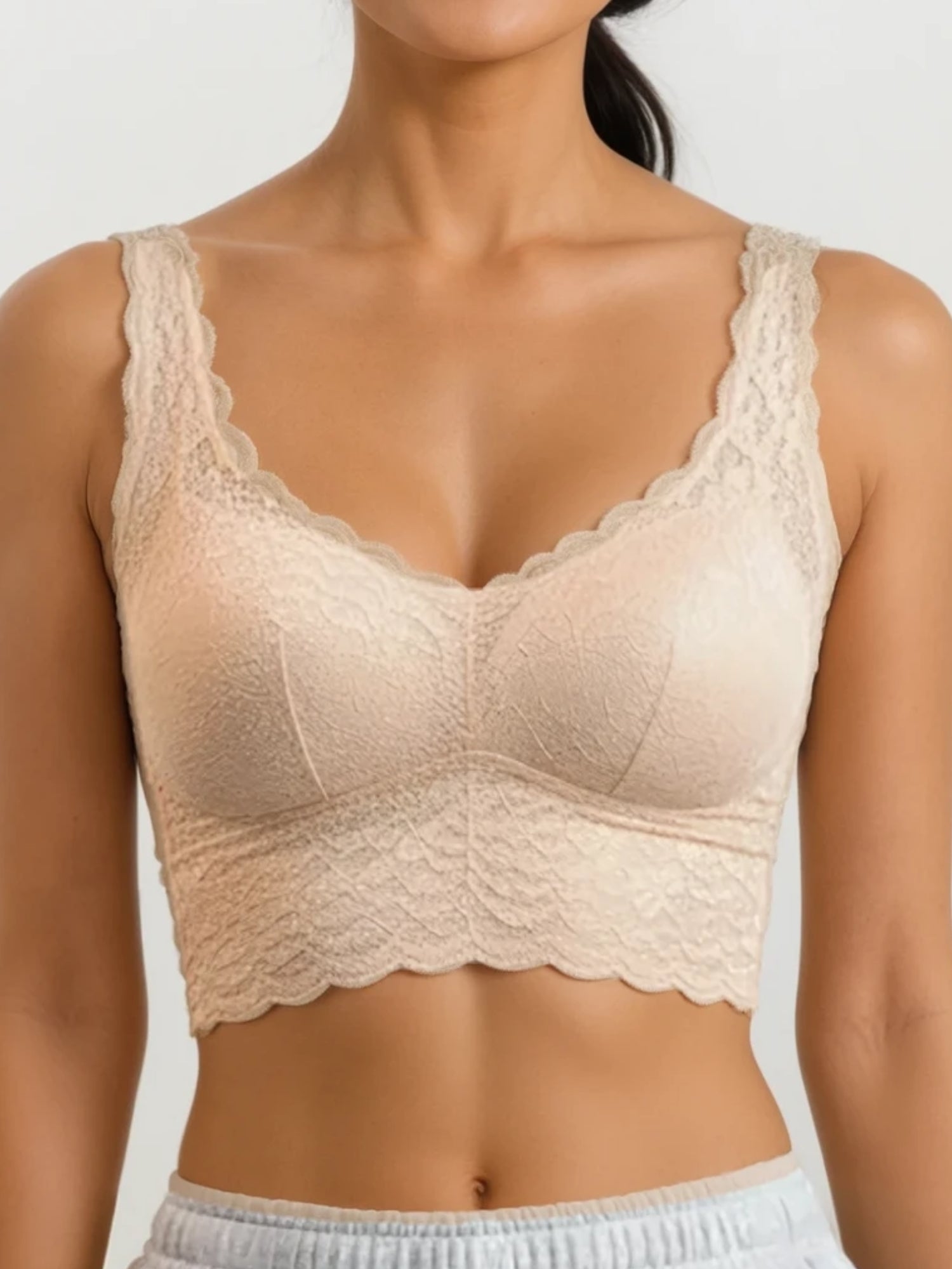 Lace — BreathLite Longline Bra