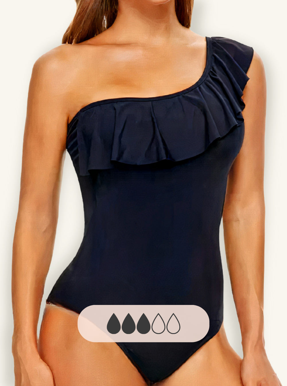 Maillot de bain asymétrique