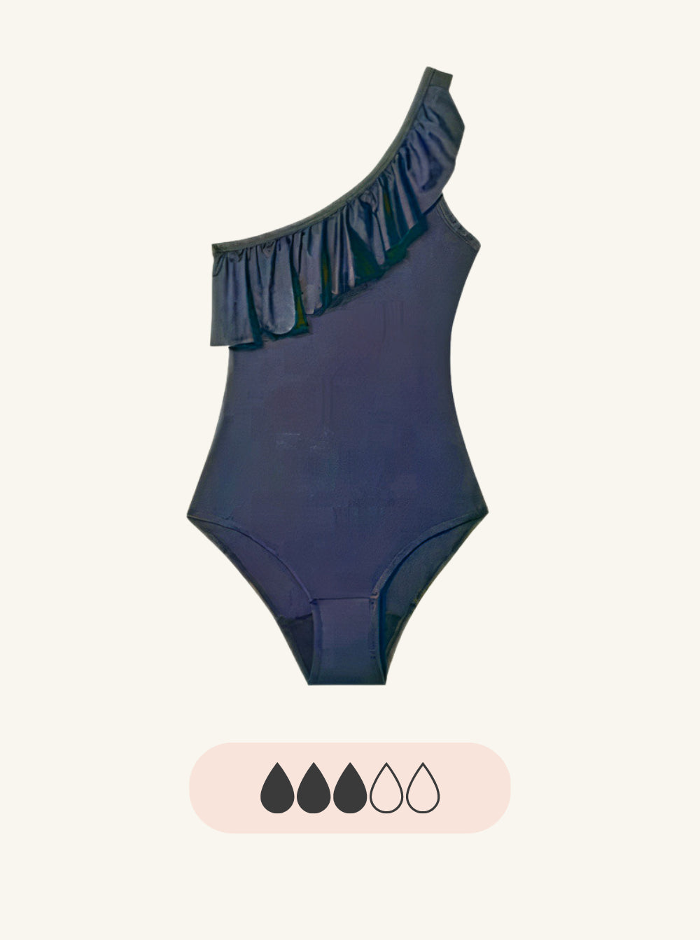 Maillot de bain asymétrique