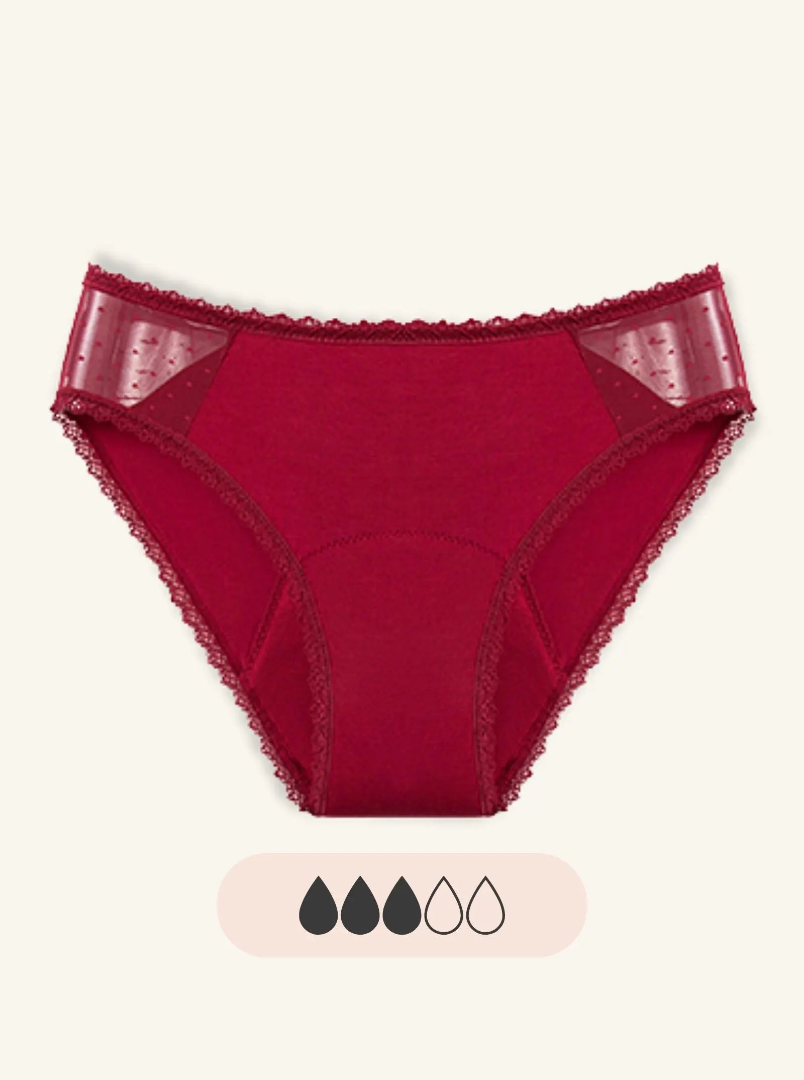 Lace Trim French Cut - BIOpads