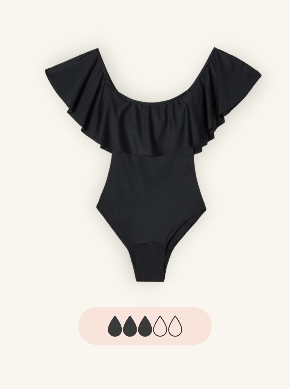 Maillot de bain à épaulettes