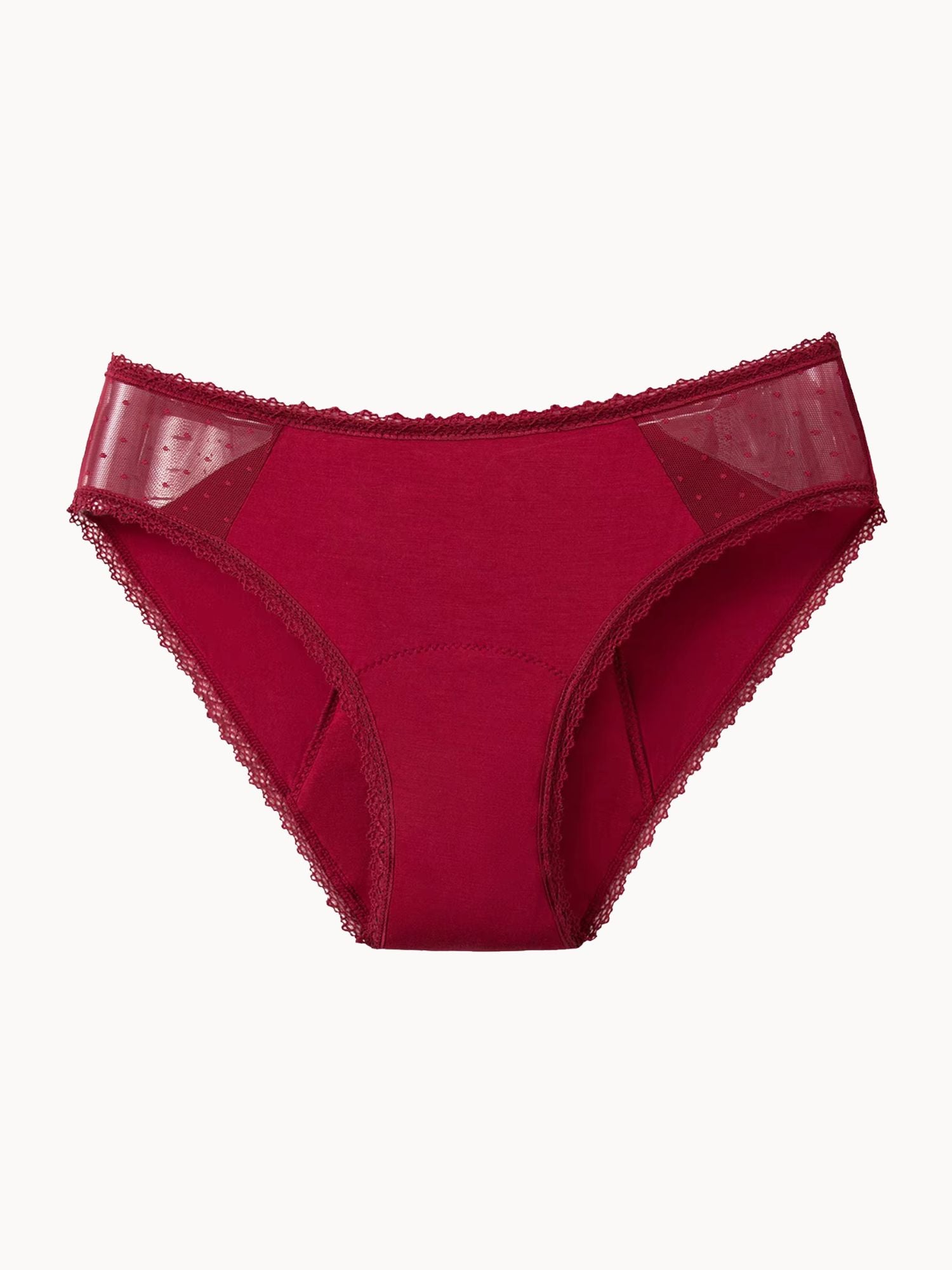Bamboe French cut met kant