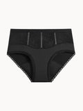 Slip mit floralem Besatz