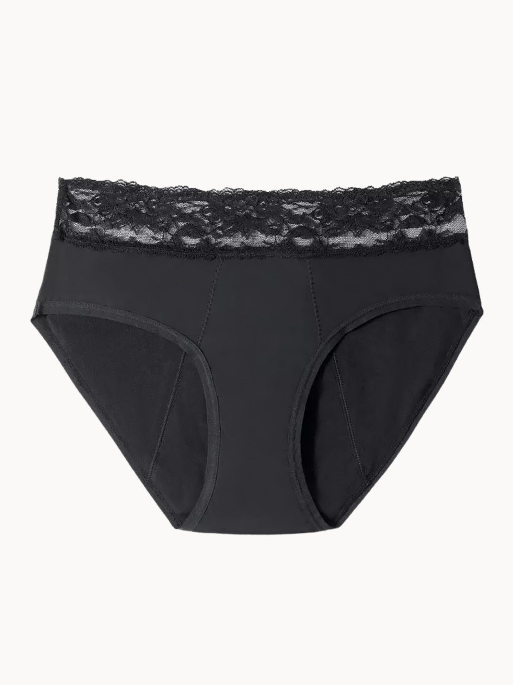 Bikini con ribete de encaje
