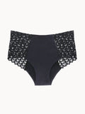 Slip mit Spitzenbesatz