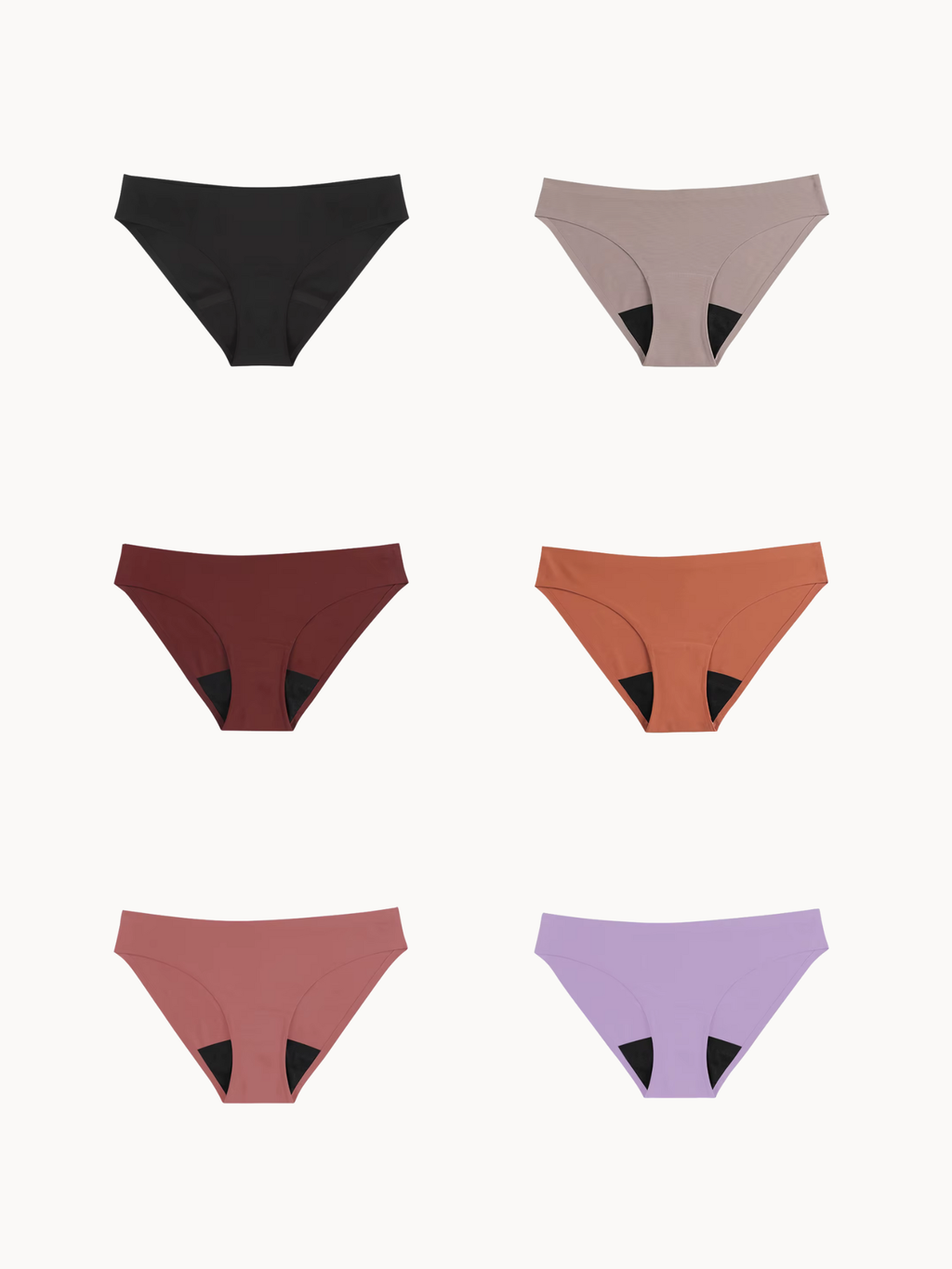 Naadloze low-waist bikini