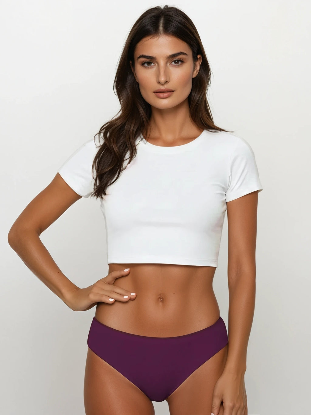 Brésilienne en coton sans coutures