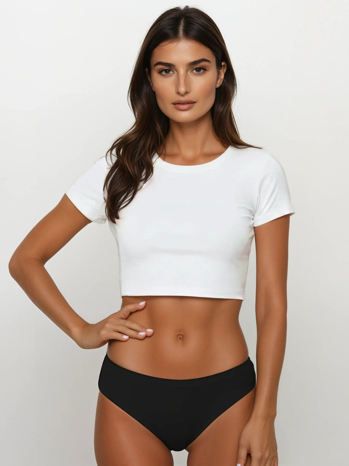 Brésilienne en coton sans coutures