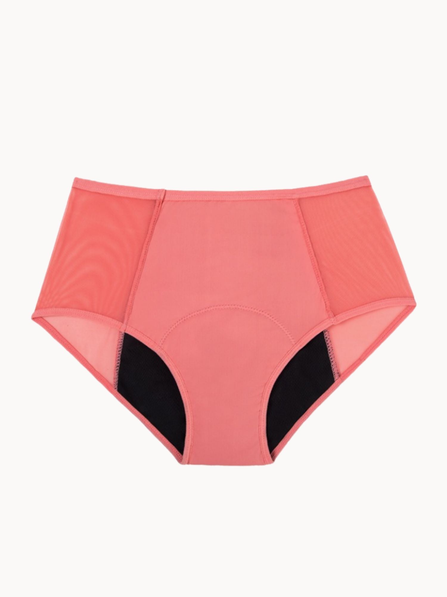 Slip met transparante zijkanten