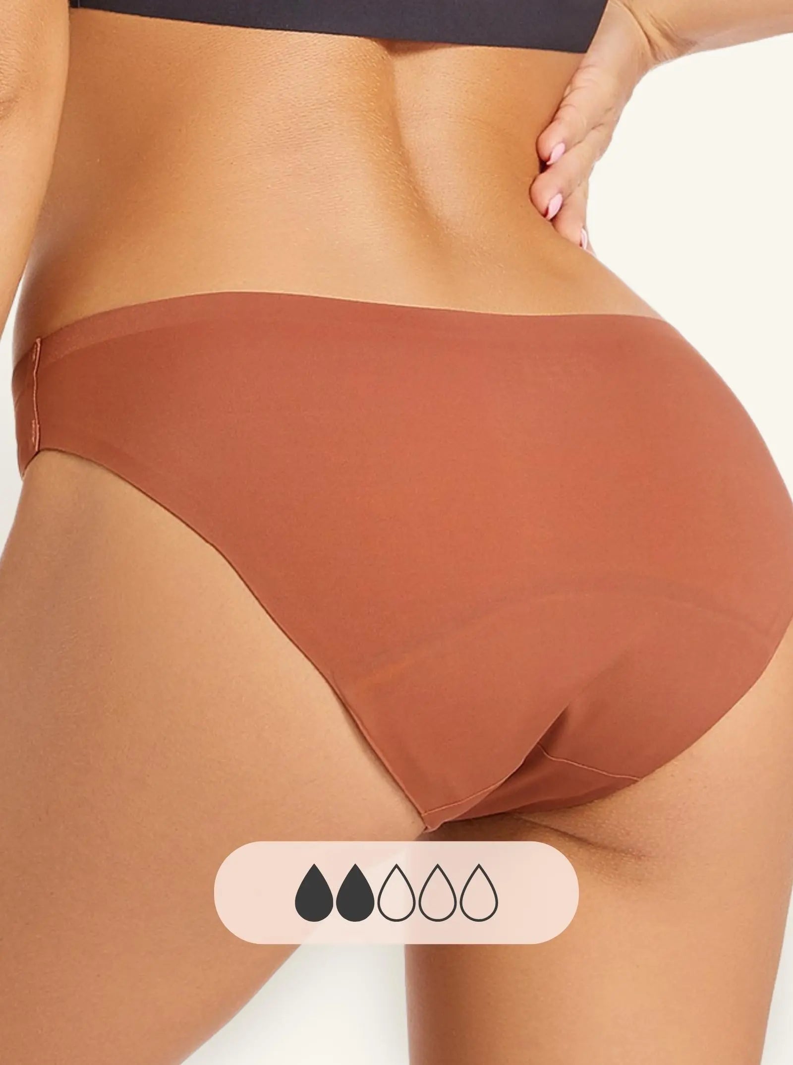 Mutande Donna Senza Cuciture VOENXE - Pacco Da 5, Microfibra, Taglio Laser Invisibile, Slip Bikini - Foto 9